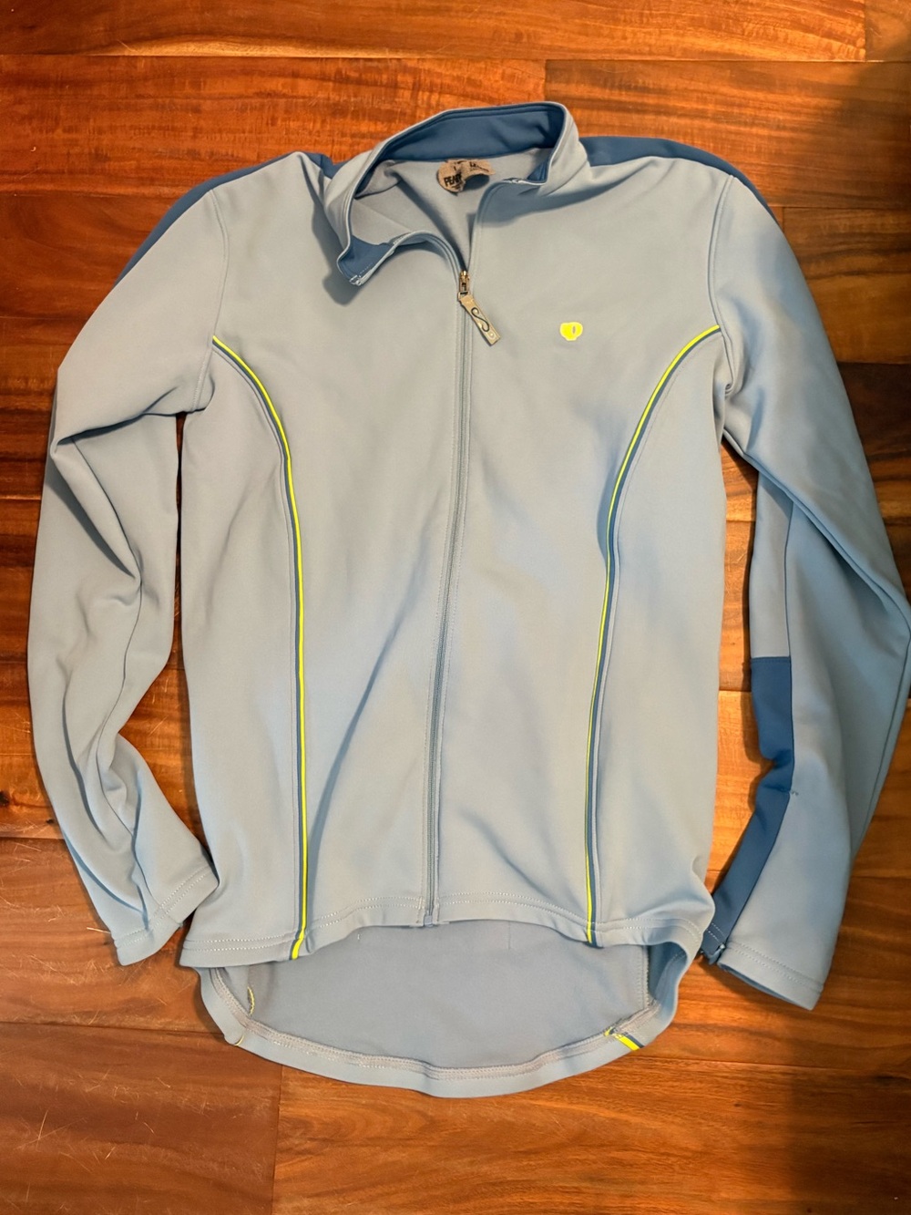 Pearl Izumi Women’s Full Zip Cycling Jersey Jacket Blue Size M (822)